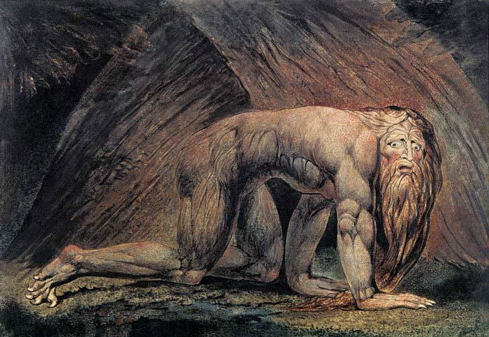 Blake, William Nebuchadnezzar oil painting image